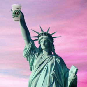 A estátua da liberdade é uma dos passeios furada para sua primeira vez em nova york
